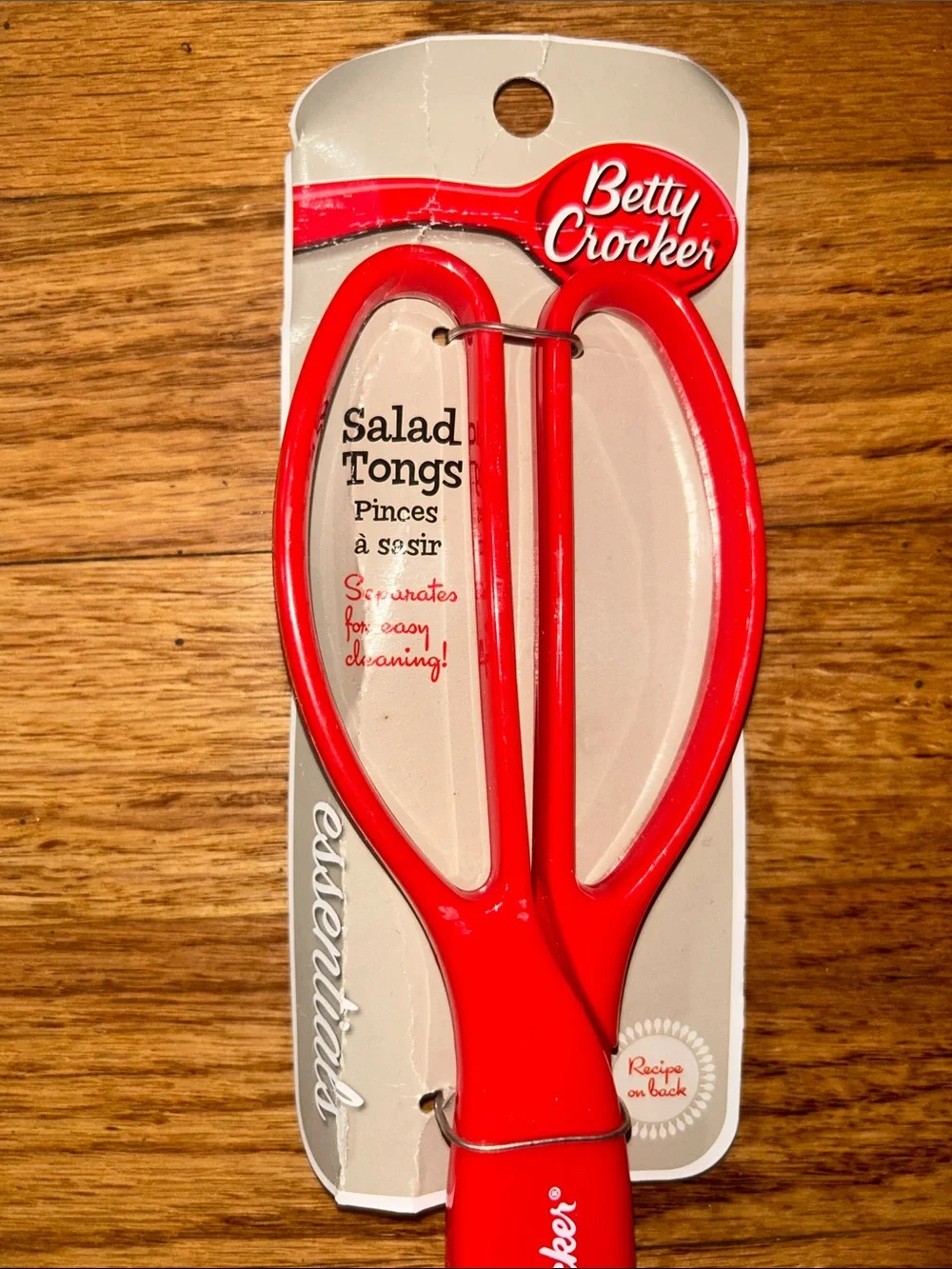 Betty Crocker bright red